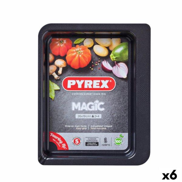 Kemencés ételeknek való tartó Pyrex Magic Négyszögletes 26 x 18 cm Fém 6
egység MOST 47945 HELYETT 36080 Ft-ért!