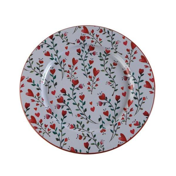 Lapostányér Versa Szívek Fém 33 x 1,5 x 33 cm MOST 4378 HELYETT 2290
Ft-ért!