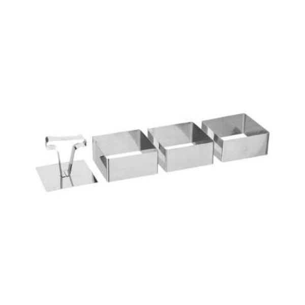 Galvanizáló szerszám Secret de Gourmet Ezüst színű Rozsdamentes acél 8 x
4 cm 8 x 8 x 4 cm (2 egység) MOST 11547 HELYETT 6482 Ft-ért!