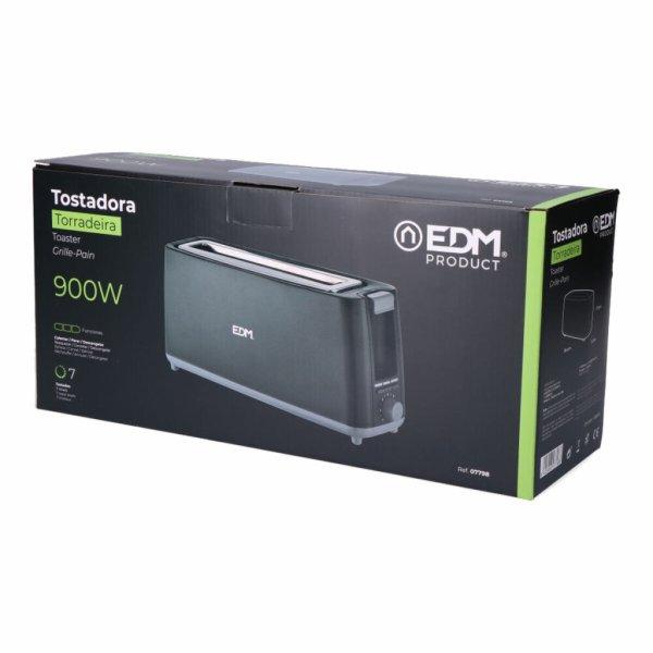 Kenyérpirító EDM 07798 Black Design 900 W Hosszú MOST 19483 HELYETT 13121
Ft-ért!