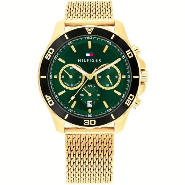 Férfi karóra Tommy Hilfiger 1692185 Zöld MOST 179699 HELYETT 146950 Ft-ért!