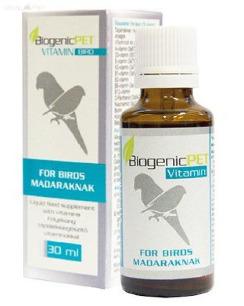 Biogenicpet Madár Vitamin 30ml