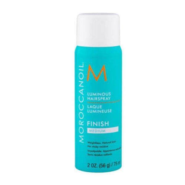 Moroccanoil Közepes tartású hajlakk nőknek Luminous
(Hairspray Finish Medium) 75 ml