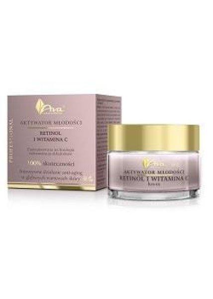 Ava anti-aging fiatalság aktivátor retinol és c-vitamin hatóanyagú arckrém
50 ml