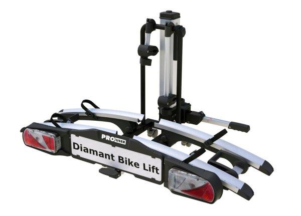 Pro-USER Diamant Bike Lift kerékpártartó – Prémium megoldás intelligens
emelőrendszerrel