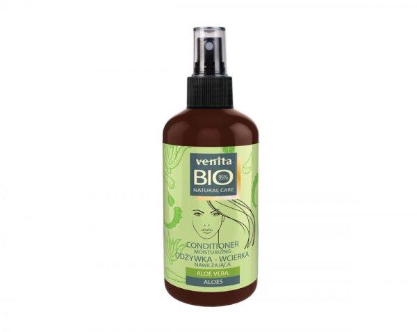 Venita 98% bio natural vegán hidratáló hajkondícionáló spray száraz és
sérült hajra aloe vera kivonattal 100 ml