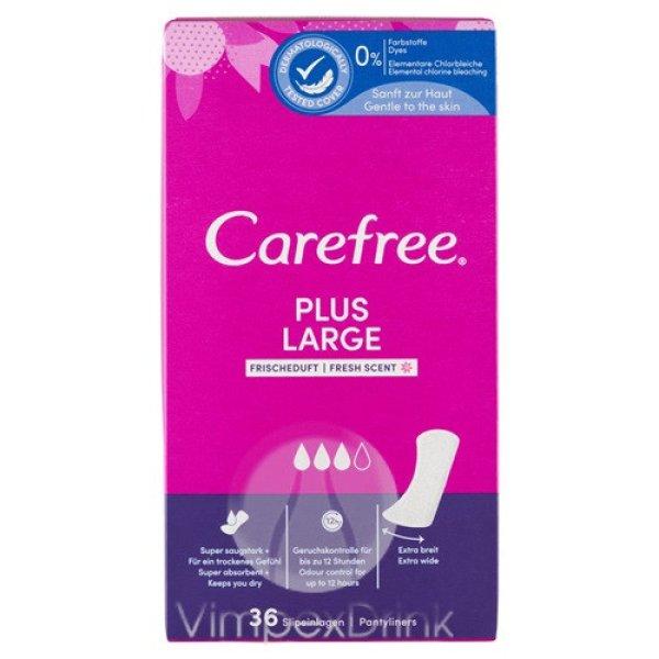 Carefee tisztasági betét Plus Large Fresh 36