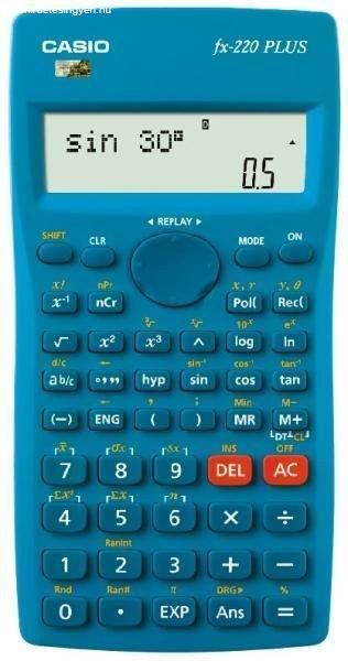 Casio FX-220 Plus Tudományos számológép Cyan