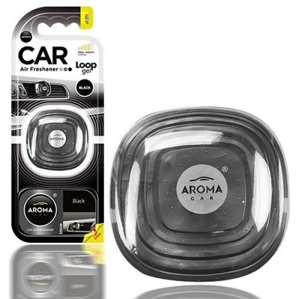 Aroma Car, Illatosító, Loop Gél, Black