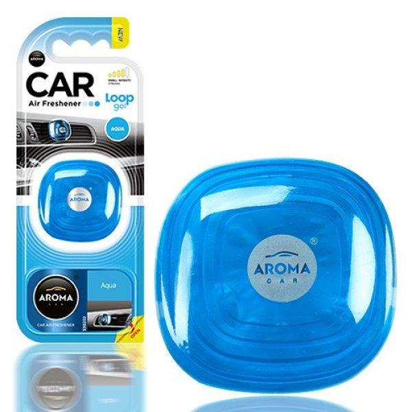 Aroma Car, Illatosító, Loop gél, Aqua