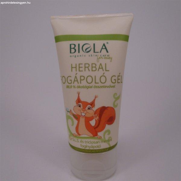 Biola bio herbal fogápoló gél 50 ml