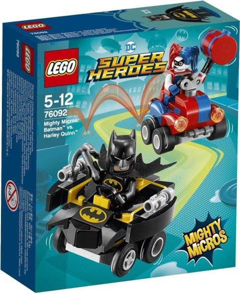 Super Heroes 76092 - Mighty Micros: Batman és Harley Quinn összecsapása