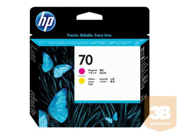 HP 70 original printhead C9406A magenta and yellow standard capacity 1-pack