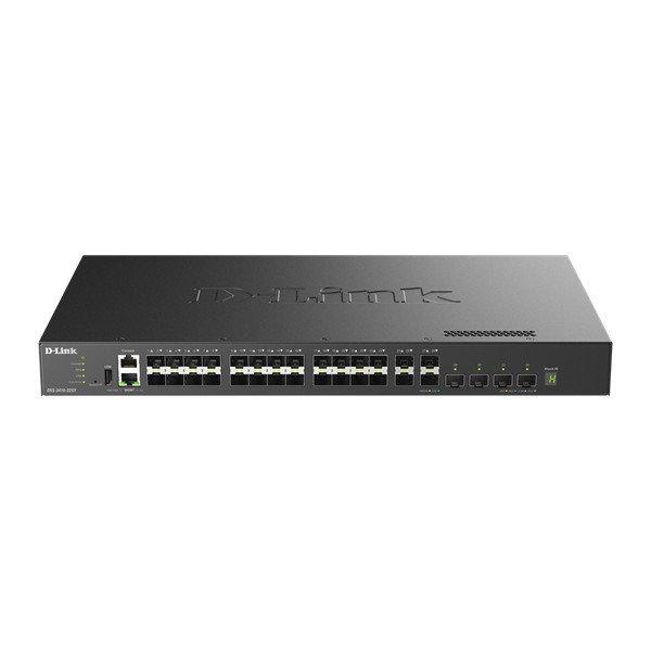 D-LINK Switch 10G Layer 3 Stackable Managed Switches 28x10G SFP+ + 4x25G SFP28
Multi-Gigabit L3 10G, DXS-3410-32SY/E