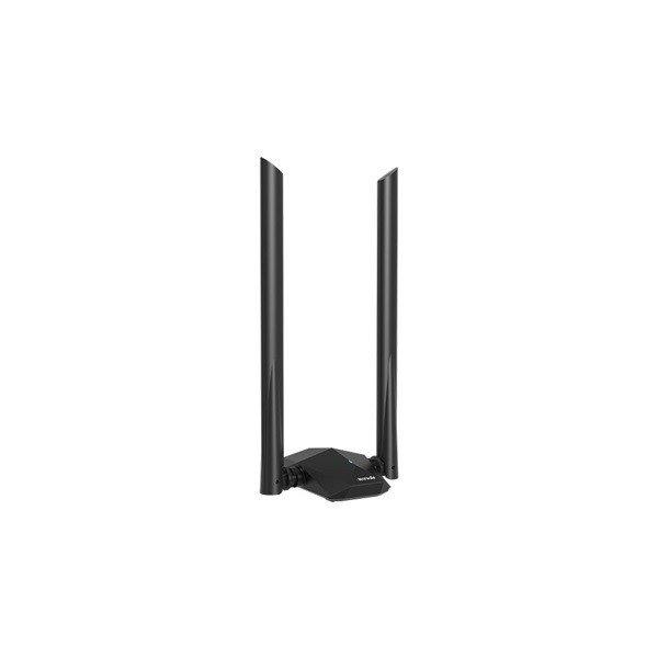 Tenda Hálózati adapter WiFi AC1800 - U18A (USB; 1201Mbps 5GHz + 574Mpbs
2.4GHz; 2x 5dBi antenna)