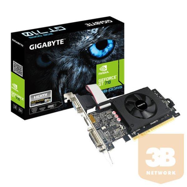 VGA Gigabyte PCIe NVIDIA GT 710 2GB GDDR5 - GV-N710D5-2GIL