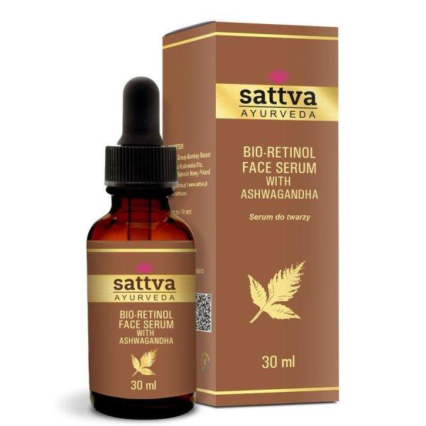 Bio-Retinol arcszérum Ashwagandhával 30 ml - Sattva Ayurveda