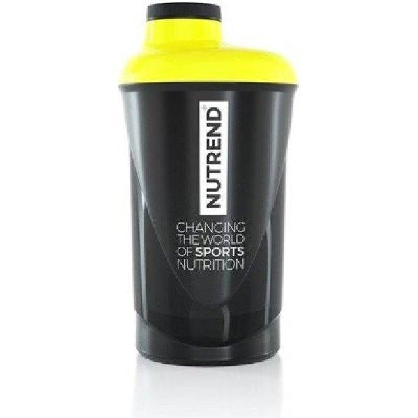 NUTREND Shaker 600ml Black/Yellow