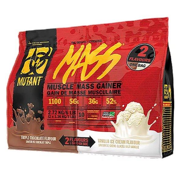 MUTANT Mass Dual Chamber 2720g - Triple Chocolate+Chocolate Fudge Brownie