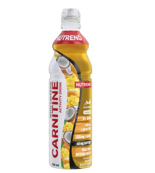 NUTREND Carnitine Drink Koffeinnel - Mango & Coconut (szénsavas)