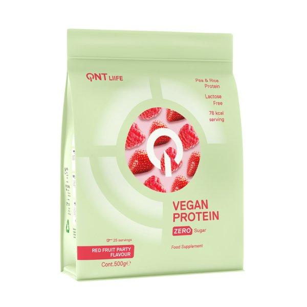 QNT Vegan Protein 500g - Red Fruits Party