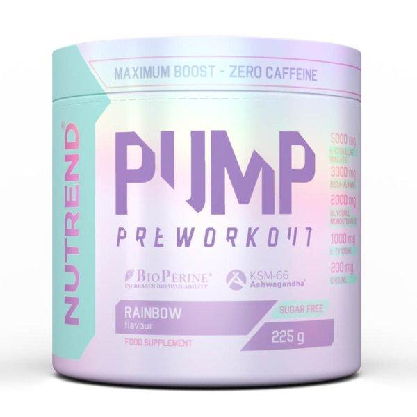 NUTREND Pump Preworkout 225g Rainbow