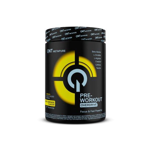 QNT Pre Workout Overdrive Sweet Lemonade 390 g