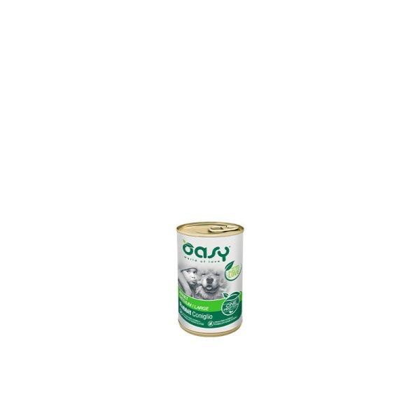 Oasy Dog Konzerv OP Adult Medium/Large Rabbit 400g