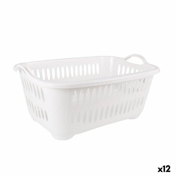 Szennyes kosár Tontarelli Cover line Szárnyas Műanyag Fehér 62,5 x 44,5 x
27,5 cm (12 egység) MOST 63576 HELYETT 35989 Ft-ért!