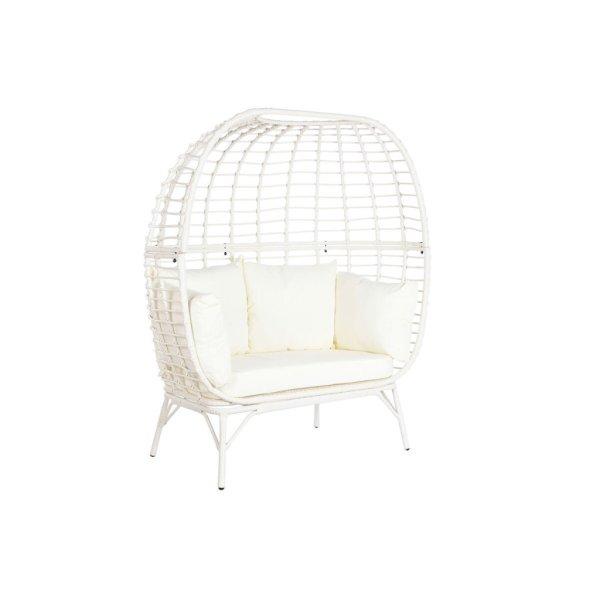 Kerti fotel DKD Home Decor 130 x 68 x 146 cm szintetikus rattan Acél Fehér
MOST 369730 HELYETT 237134 Ft-ért!