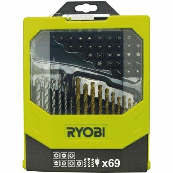 Fúrókészlet Ryobi 69 Darabok MOST 43846 HELYETT 28829 Ft-ért!