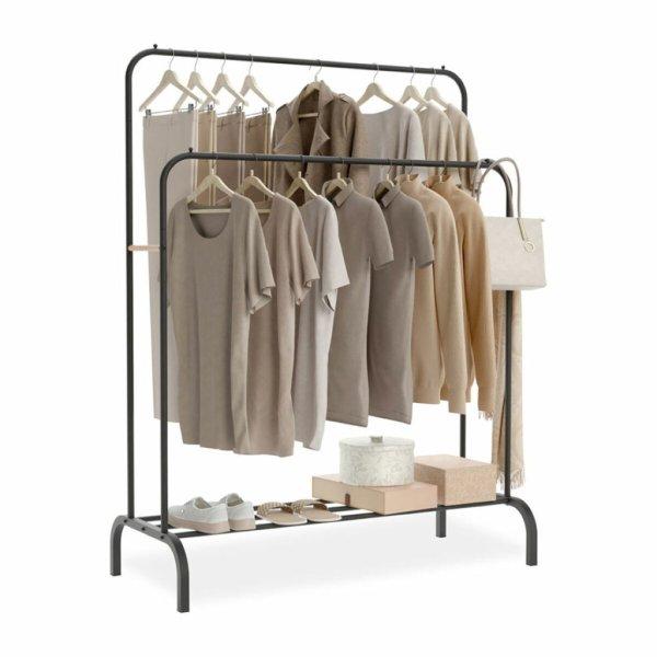 портманто Newlux Hangy Duo 30 Fekete Fém 115 x 50 x 150 cm MOST 25523
HELYETT 17189 Ft-ért!