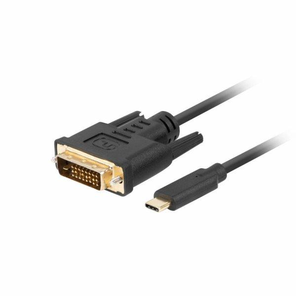 USB-C - DVI-D Kábel Lanberg CA-CMDV-10CU-0018-BK Fekete 1,8 m MOST 12321
HELYETT 7557 Ft-ért!