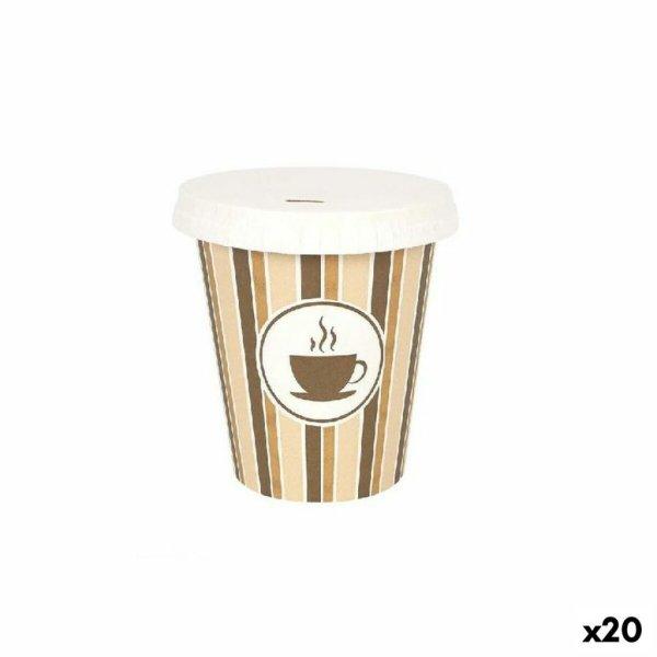 Pohárkészlet Algon Fedéllel Eldobható Kávézó Préselt Papír 6 Darabok
250 ml (20 egység) MOST 12151 HELYETT 7276 Ft-ért!