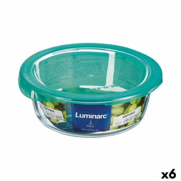 Kerek ebéddoboz fedéllel Luminarc Keep'n Lagon 920 ml 15,6 x 6,6 cm
Türkizkék Üveg (6 egység) MOST 24657 HELYETT 16998 Ft-ért!