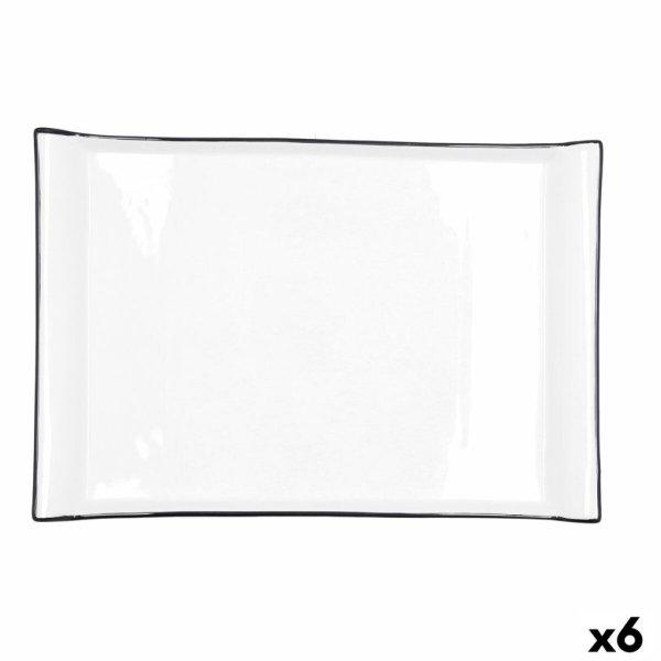 Snack tálca Quid Gastro Fehér Kerámia 36 x 25 cm (6 egység) MOST 37612
HELYETT 26531 Ft-ért!
