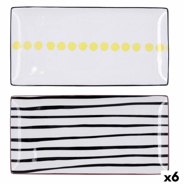 Snack tálca Bidasoa Zigzag Többszínű Kerámia 30,5 x 15 x 2 cm (6 egység)
MOST 28338 HELYETT 19537 Ft-ért!