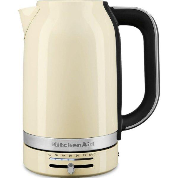 Vízforraló KitchenAid 5KEK1701EAC Krémszín plástico,acero inoxidable 2400 W
1,7 L (1 egység) MOST 147671 HELYETT 114913 Ft-ért!