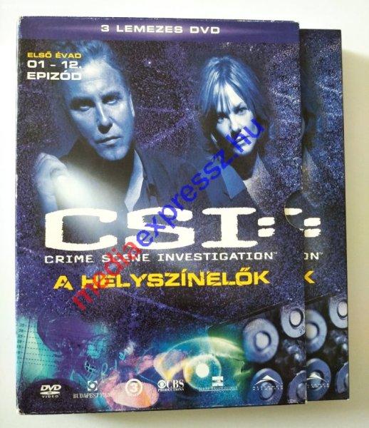 CSI: A helyszínelők Első évad 01-12 3DVD