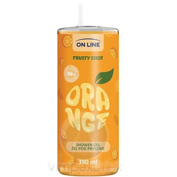 On Line tusfürdő 390ml Fruity Narancs