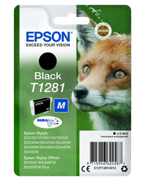 Epson T1281 Eredeti Fekete Tintapatron