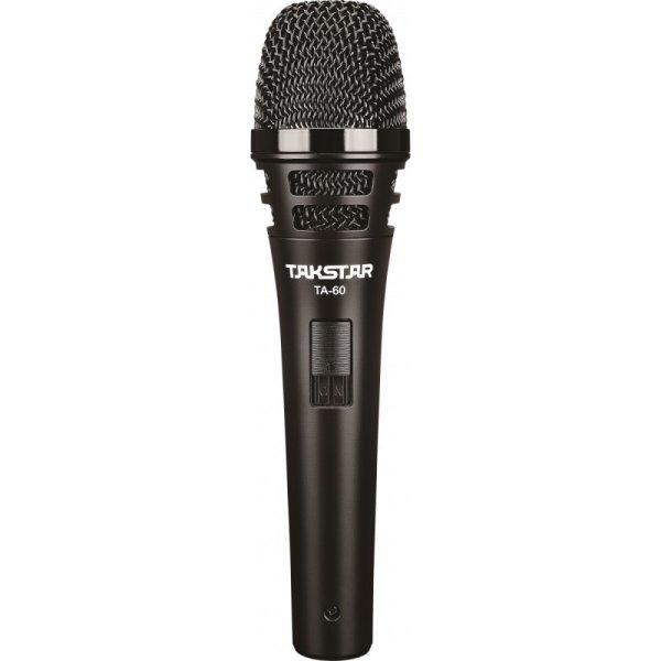 TAKSTAR TA-60 - Live Performers Dynamic Microphone with supercardiod polar
pattern