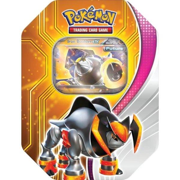 Kártyajáték Pokémon TCG: Paradox Destinies Tin Iron Boulder ex (Pokémon)