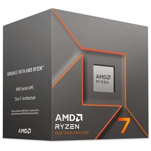 AMD Ryzen 7 8700F (akár 5,0GHz / 24MB / 45-65W / AM5) hűtéssel