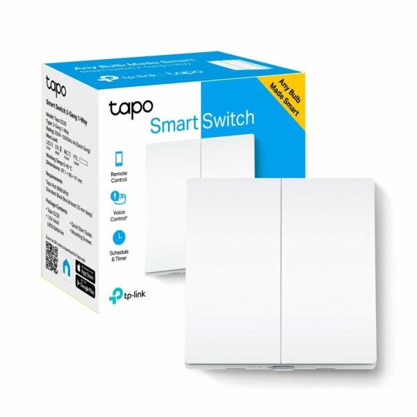 Intelligens kapcsoló TP-Link Tapo S220 Fehér Fekete 1000 W (1 egység) MOST
25825 HELYETT 18429 Ft-ért!