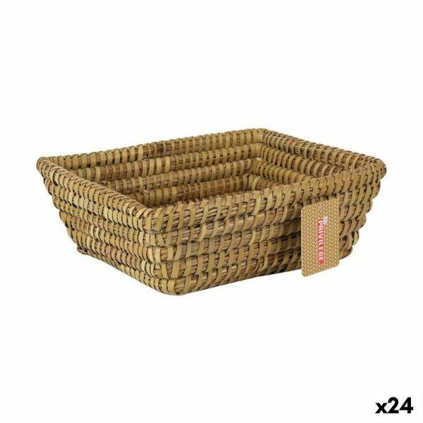 Többcélú kosár Privilege Korne Barna vesszőfonás Négyszögletes 25 x 20 x
8 cm (24 egység) MOST 41023 HELYETT 23579 Ft-ért!
