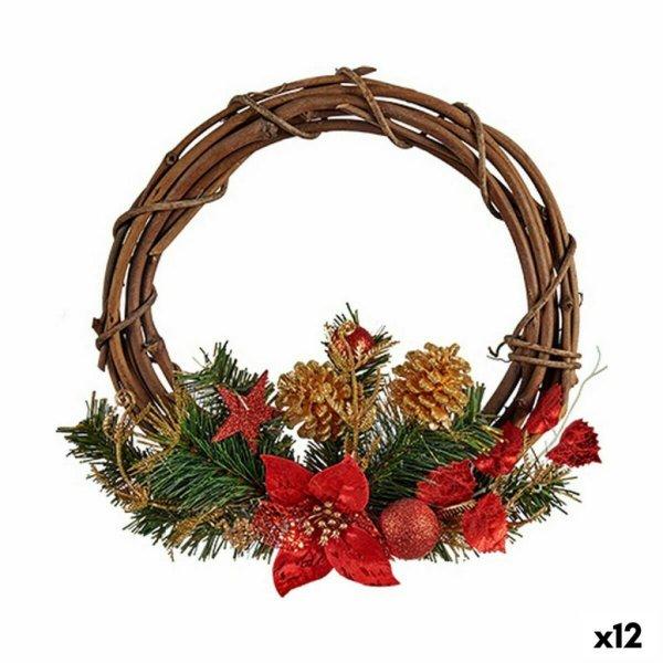 Adventi koszorú Piros Zöld Fa Műanyag 33 x 9 x 35 cm (12 egység) MOST 72130
HELYETT 56749 Ft-ért!