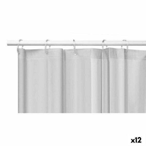 Zuhanyfüggöny Berilo SC-MIX-01-GREY Szürke Polietilén EVA 180 x 180 cm (12
egység) MOST 36962 HELYETT 22678 Ft-ért!