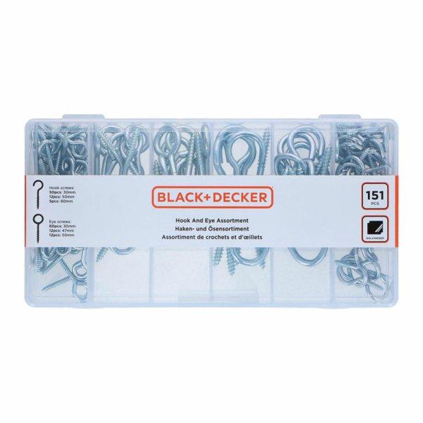 Szemszerű csavarok készlete Black & Decker 151 Darabok MOST 10619 HELYETT 5961
Ft-ért!