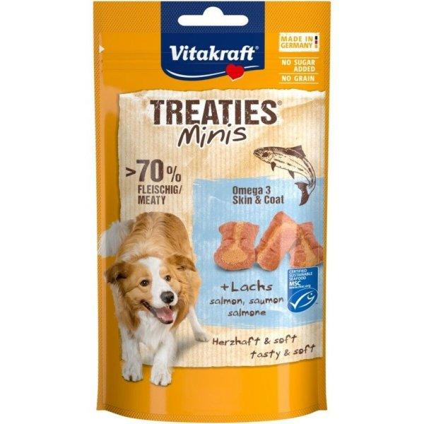 Kutya Snack Vitakraft Treaties Minis Salmon Hal MOST 2545 HELYETT 1521 Ft-ért!